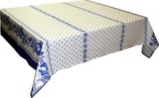 Скатерть "Гжель" 2х1,5м  09010