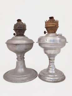 Лампа керосиновая алюминиевая. рабочая 