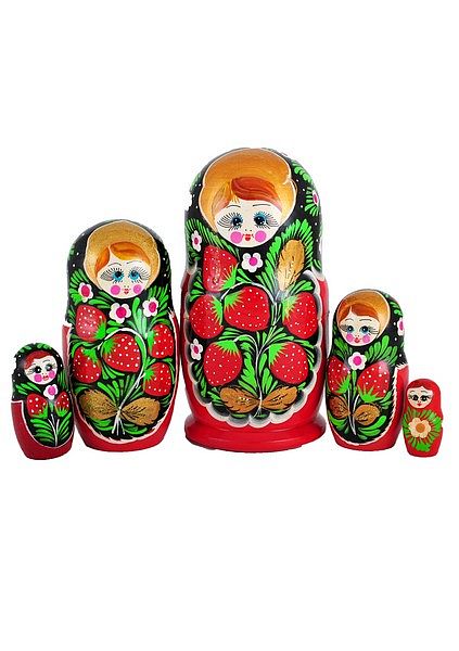 Матрешка Яггодка-Малинка 5м 18см